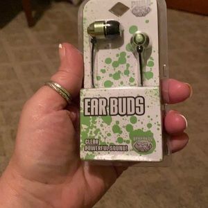 Green earbuds